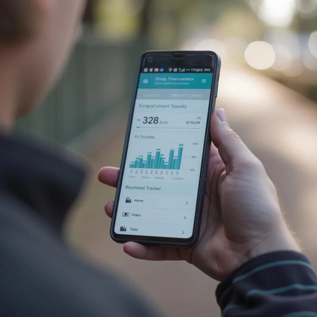 Interface utilisateur application